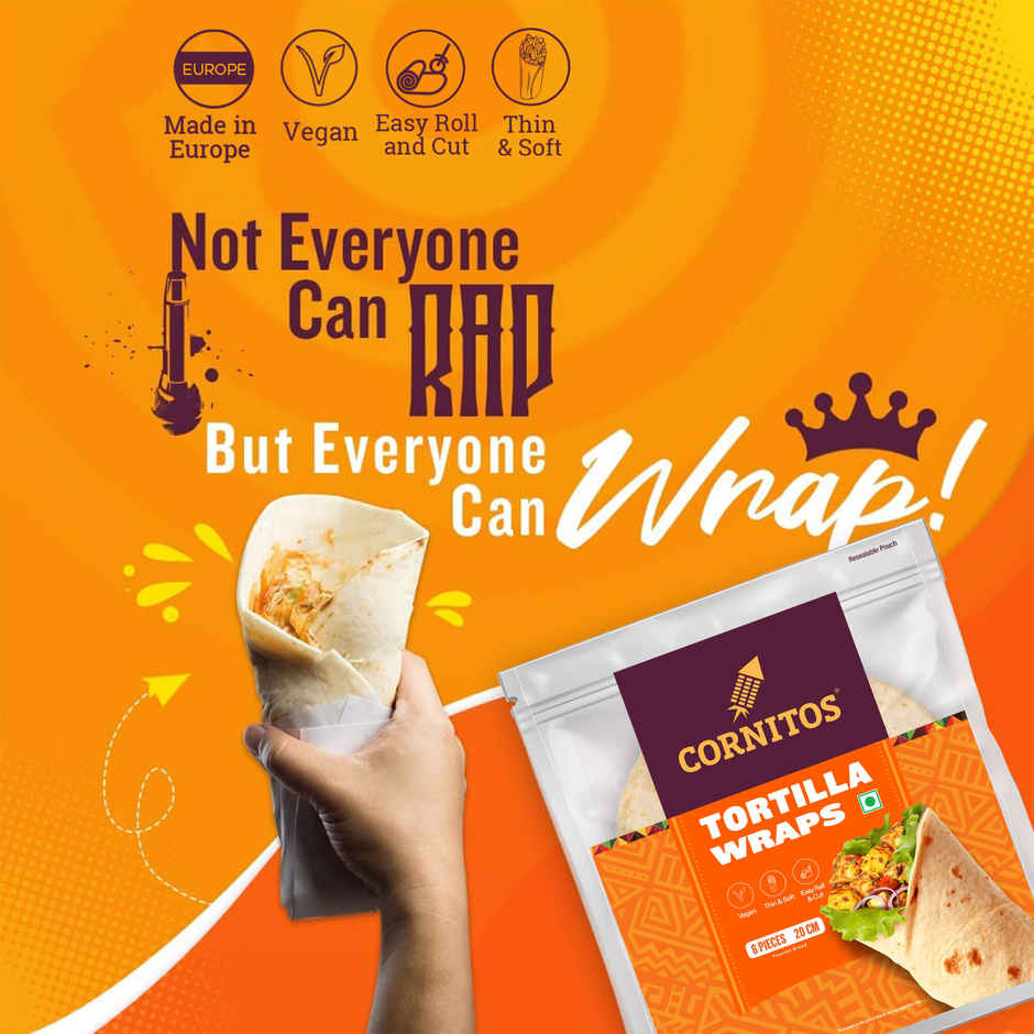 Cornitos Tortilla Wrap - 20 cm