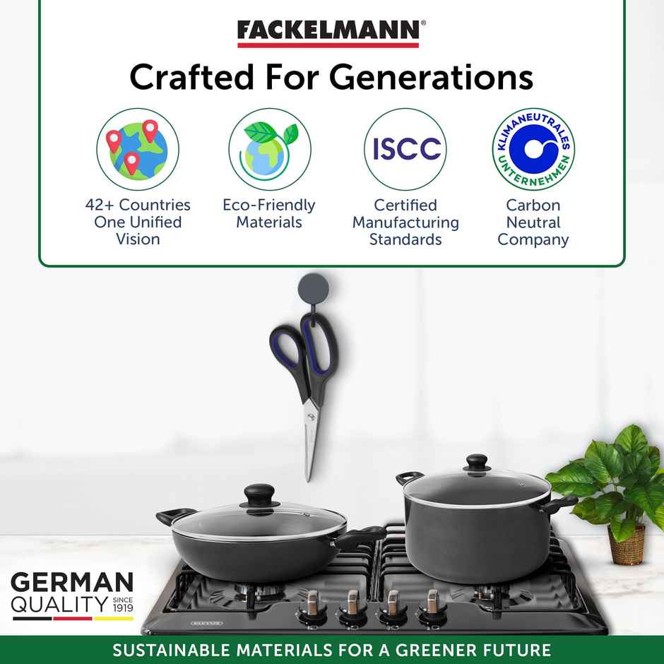 Nirosta Everyday Multi-Purpose Kitchen Scissors 22 Cm | Ideal Size | Suitable For Kitchen, Office