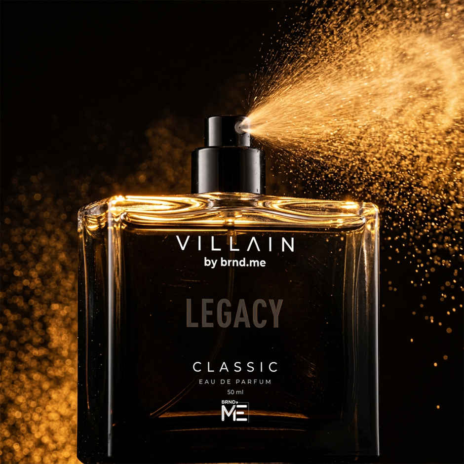 VILLAIN Legacy Classic Perfume for Men | Woody Floral EDP | Long Lasting