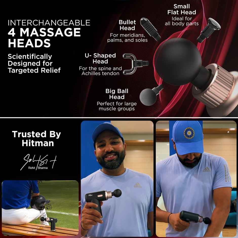 Dr Physio Usa Dynamo Full Body Pain Relief Massage Gun-1034