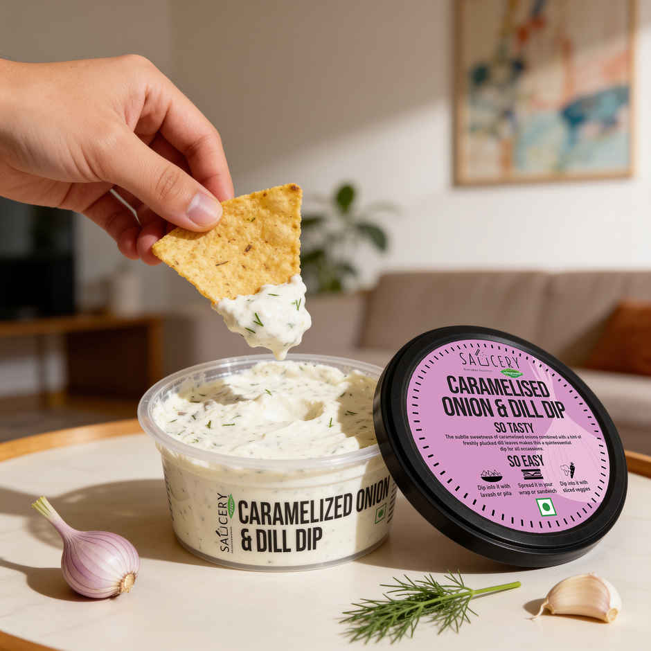 Saucery Caramelised Onion And Dill Dip