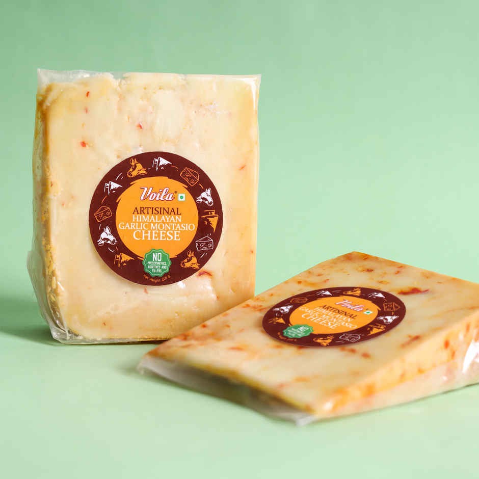Voila Himalayan Garlic Montasio