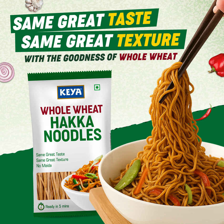 Keya Whole Wheat Hakka Noodles