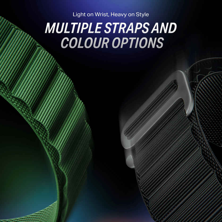 boAt Storm Infinity Smartwatch | 1.83" Display | BT Calling - Active Black