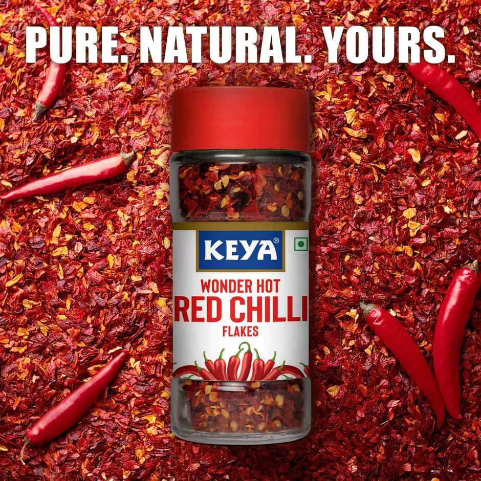 Keya Wonder Hot Red Chilli Flakes