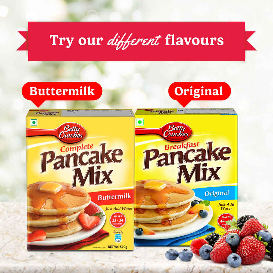 Betty Crocker Buttermilk Pancake Mix Pan Cake Mix for Kid