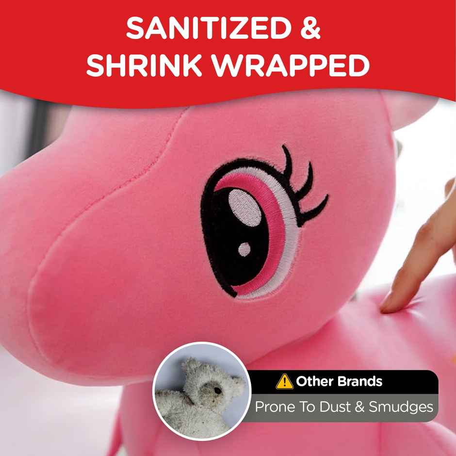 Michelle's Unicorn Pink Plush Soft Toy for Kids and Adult | Perfect For Gifting