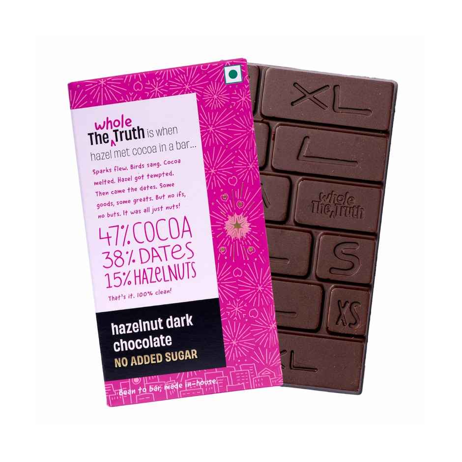 The Whole Truth Hazelnut Dark Chocolate | Rich & Premium