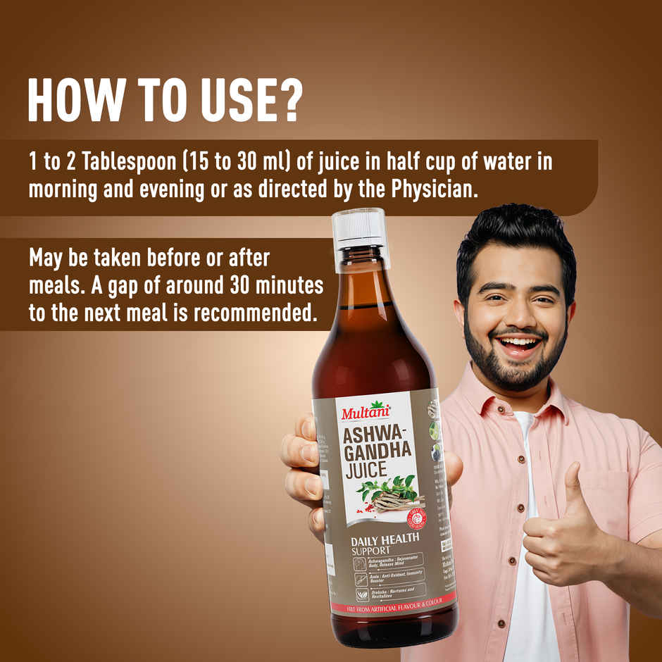 Multani Ashwagandha Juice | Daily Health Support