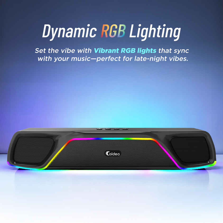 Caidea CSSB100 Jook 20W Upto 16 Hrs Music Time with Dynamic RGB Lights ...