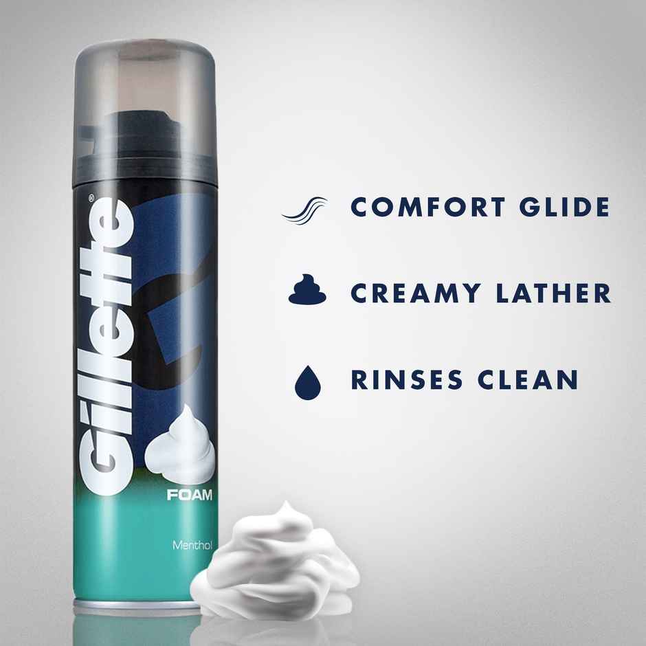 Gillette Classic Menthol Shave Foam