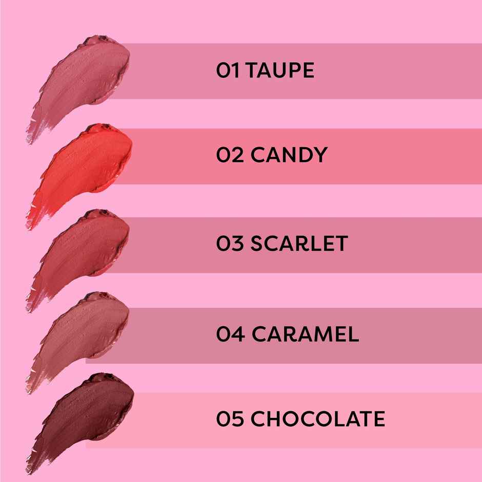 SUGAR POP Lipstick - Scarlet | Smudge Proof