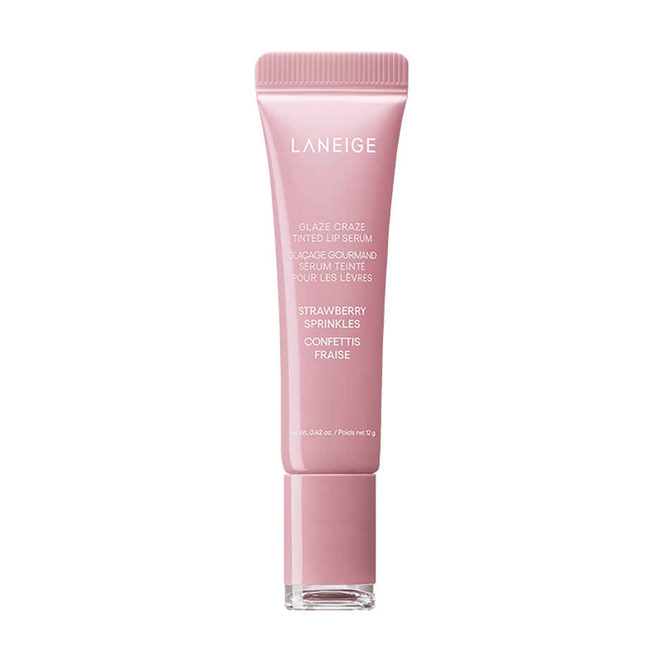 Laneige Glaze Craze Tinted Lip Serum - Strawberry Sprinkles