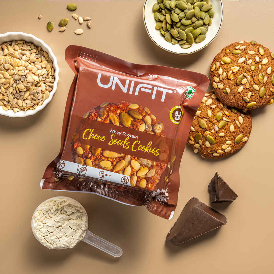 Unifit Choco Seeds Cookies | Nutritious and Crunchy