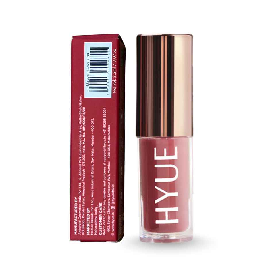 HYUE Hydra Matte Liquid Lipstick | Mauve-licious - 08