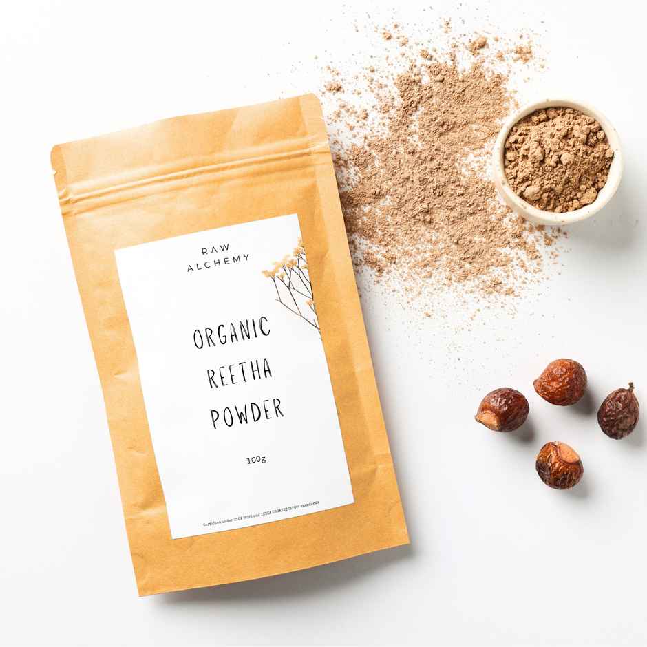 Raw Alchemy Organic Reetha Powder