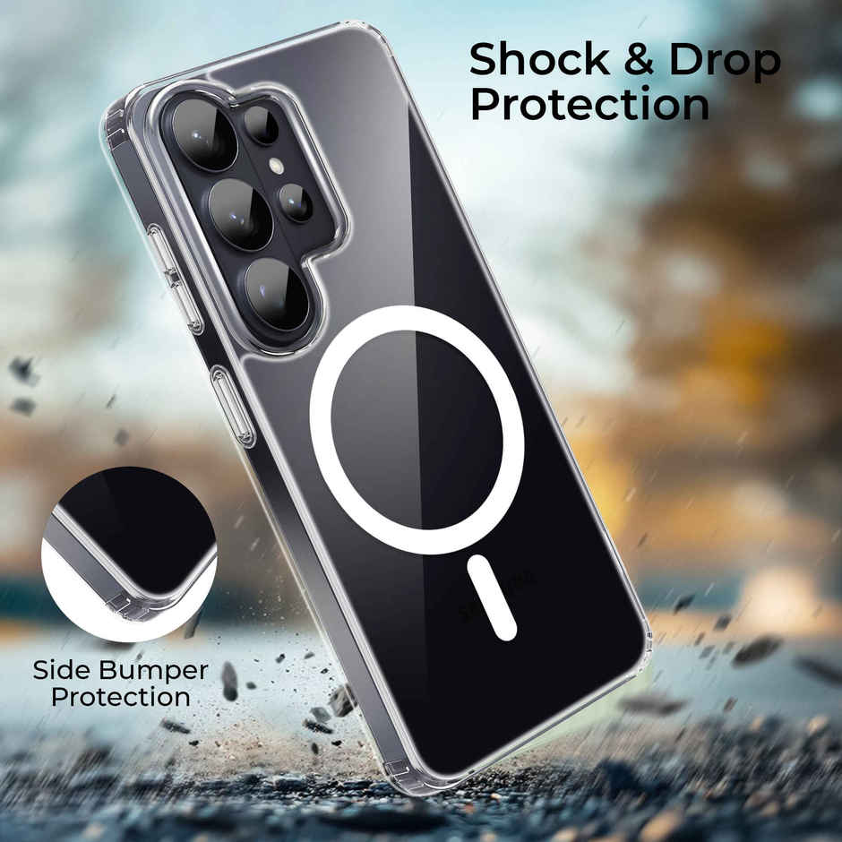 Artistque Case For Samsung Galaxy S26 Ultra 5G Back Cover | Transparent Clear Magsafe Cover