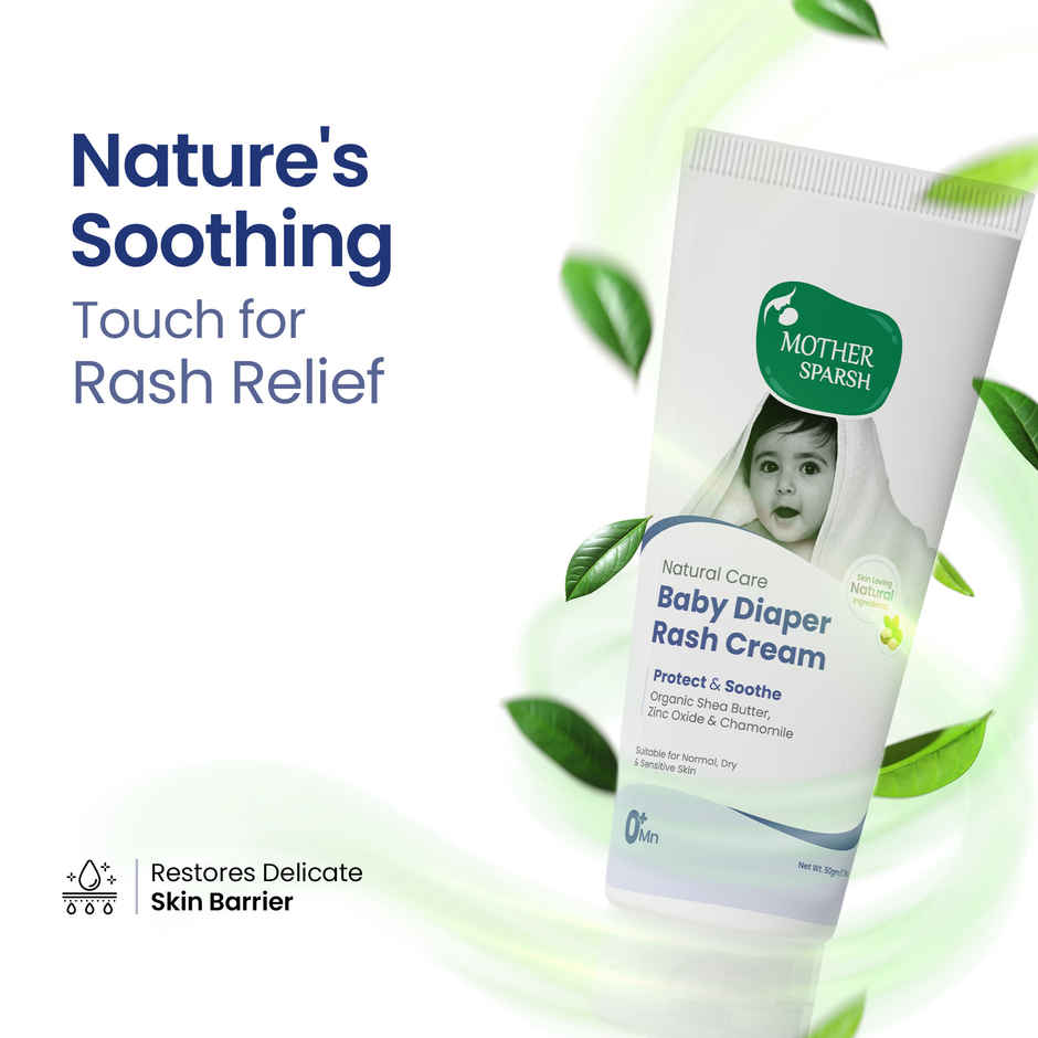 Mother Sparsh Natural Care Baby Diaper Rash Cream