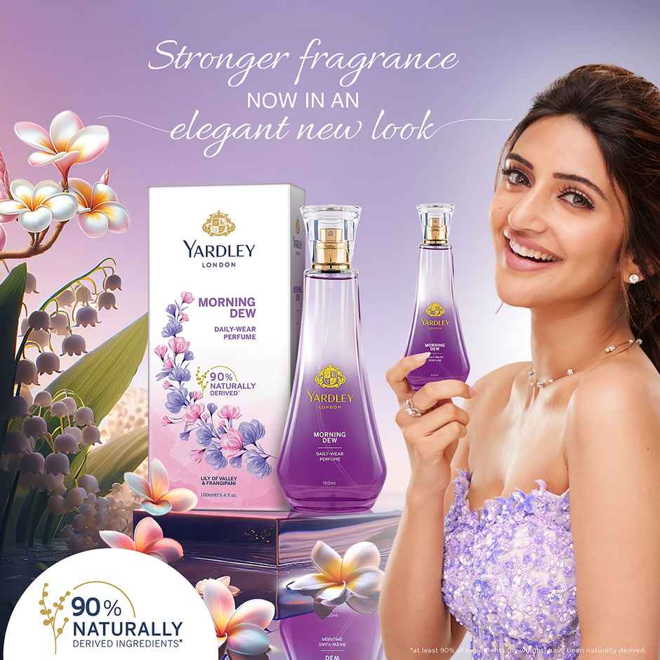 Yardley London Morning Dew Perfume Fresh Floral Scent for Women
