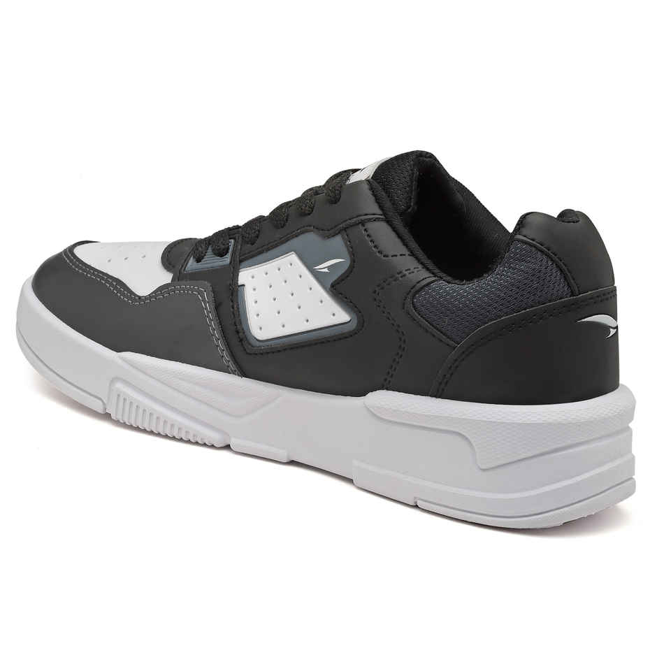 Asian Men s Mexico-02 Black Grey Sneakers | UK-8
