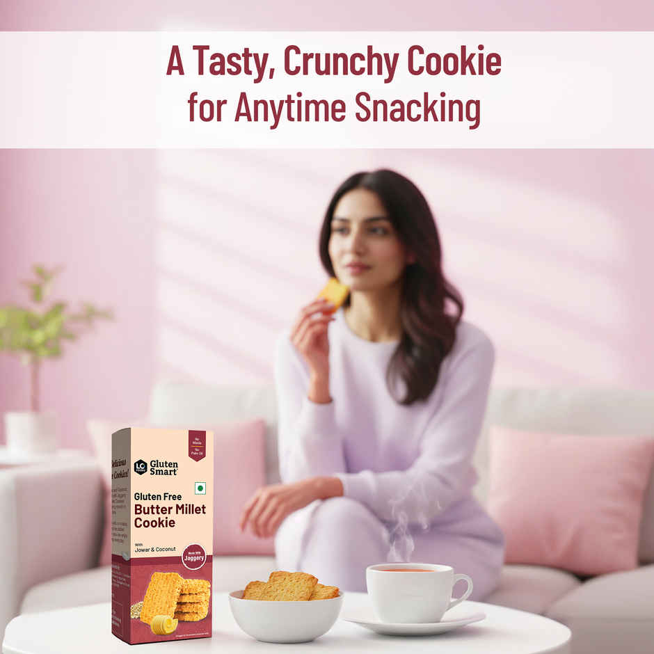 Lo Foods Gluten Free Butter Millet Cookies