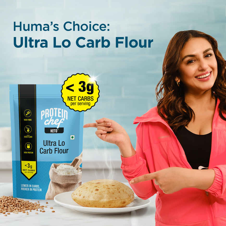 Lo Foods Ultra Low Carb Keto Atta | Low GI | 30 g Protein Flour with Almond