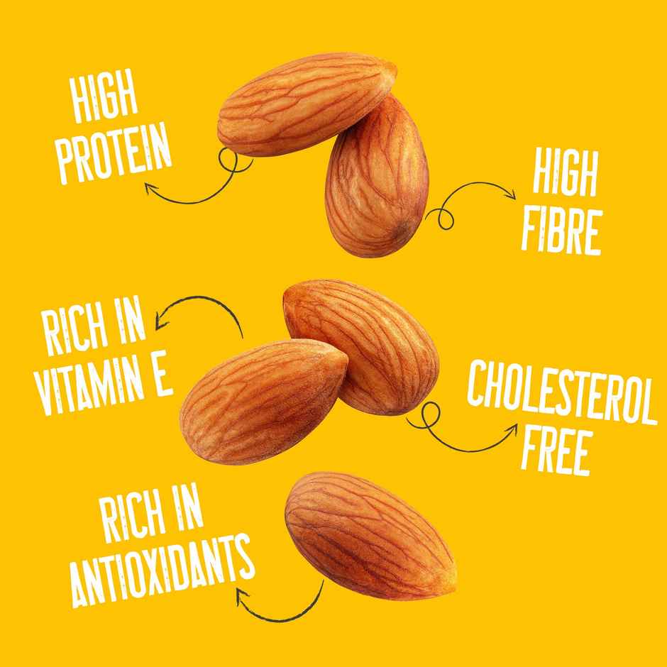 Yoga Bar Premium California Almonds |Badaam| Natural Crunchy Badam Giri|Nuts & Dry Fruits