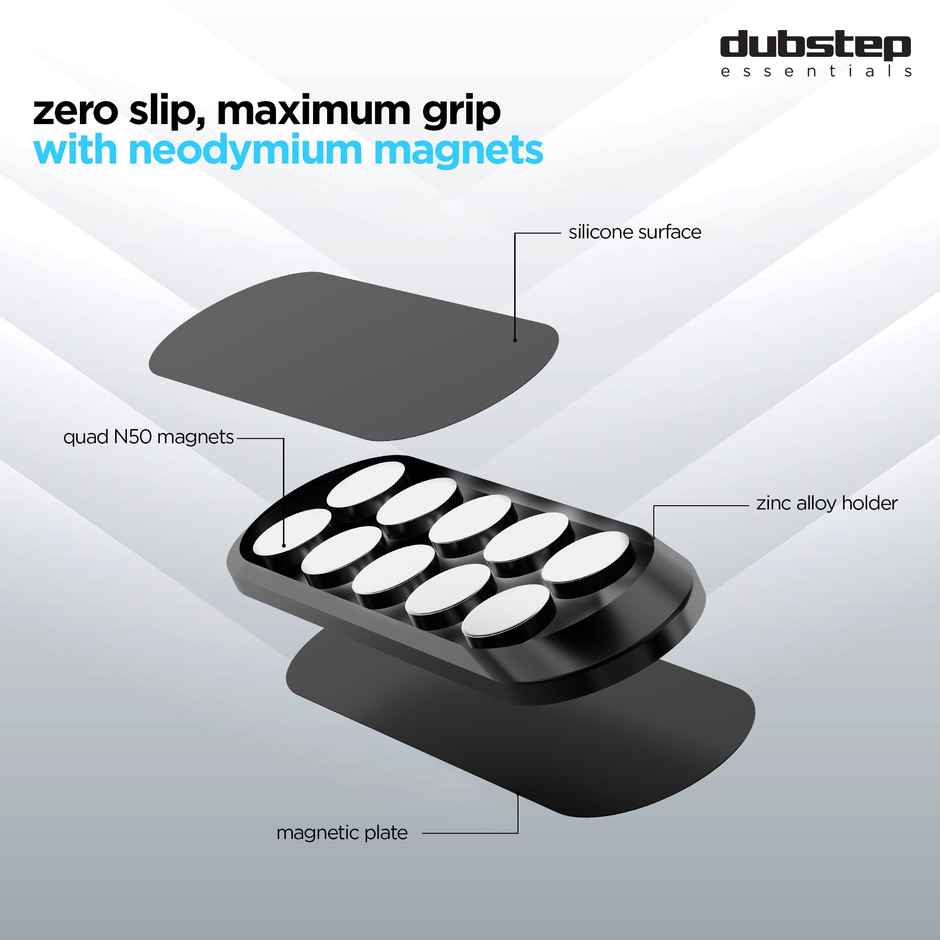 Dubstep Rush X2 Magnetic Mobile Holder (Black)