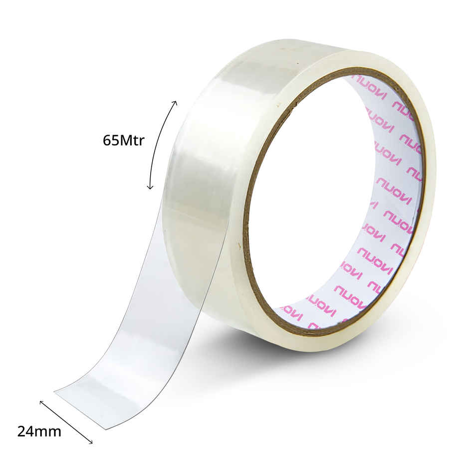 Ondesk Essentials Bopp 42 Microns Transparent Tape 1Inch X 65Mtr