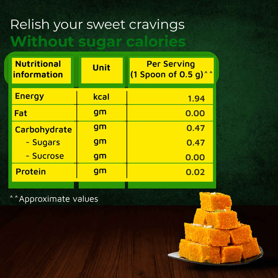 Sugar Free Natura Low Calorie Sweetener - 100 Sachet