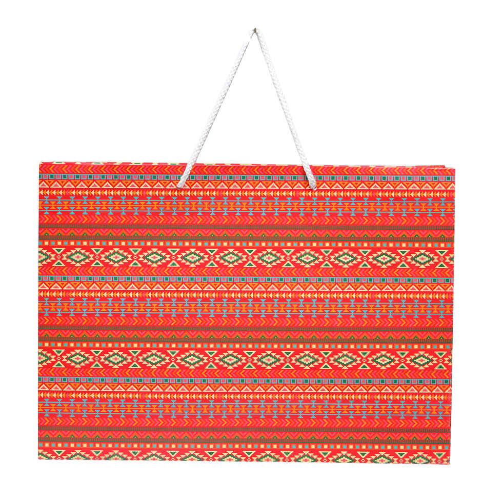 Orange Green Gift Bag | Mad Over Print