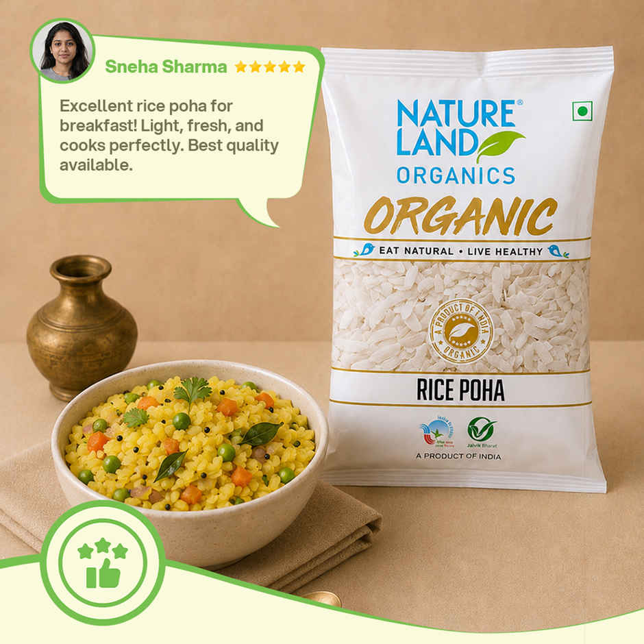 Natureland Organics Rice Poha