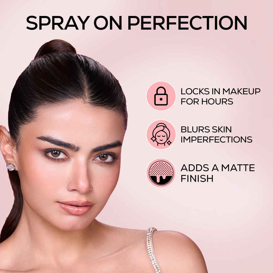 RENEE Bollywood Filter Blurring Setting Spray For Face | Matte Finish, With Hyaluronic Acid