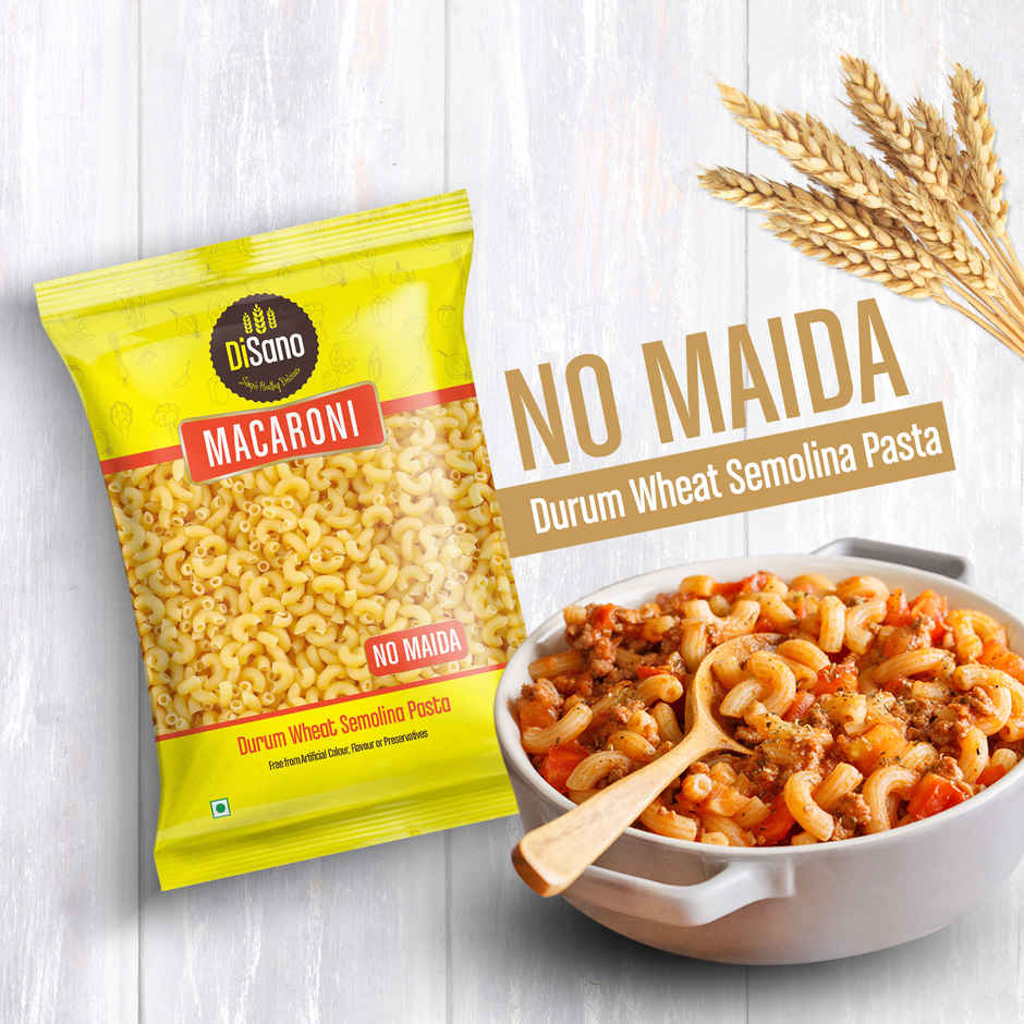 Disano Macaroni Pasta | Source of Protein & Fiber