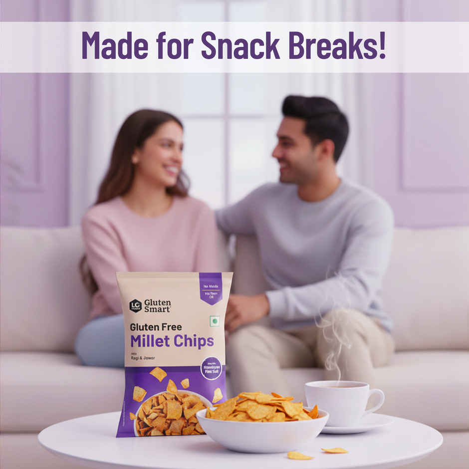 Lo Foods Gluten Free Millet Ragi Chips | No Palm Oil