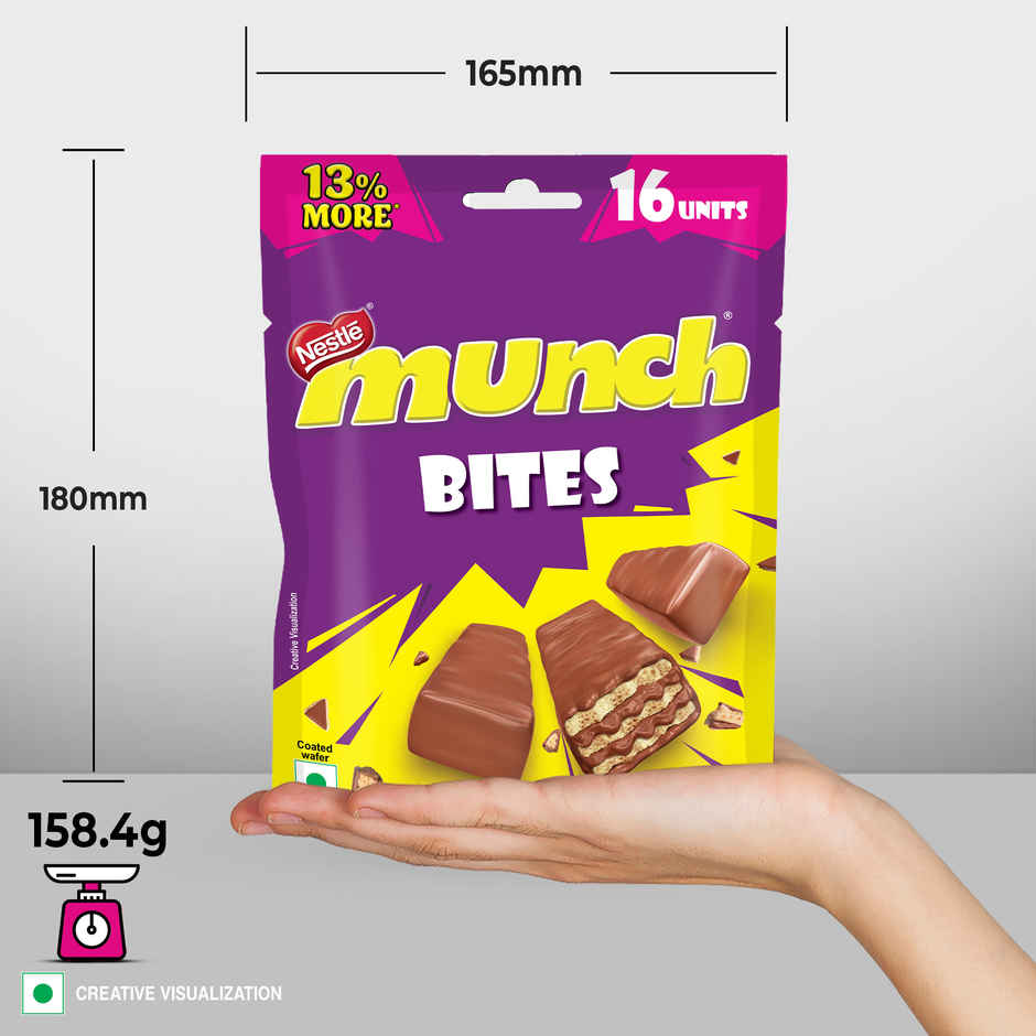 Nestle Munch Choco Coated Wafer Bar | Sharebag Combo