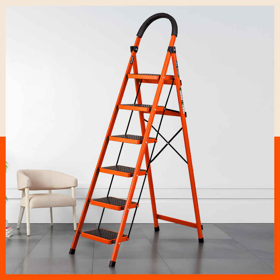 Bathla Everest 6 Step Steel Ladder