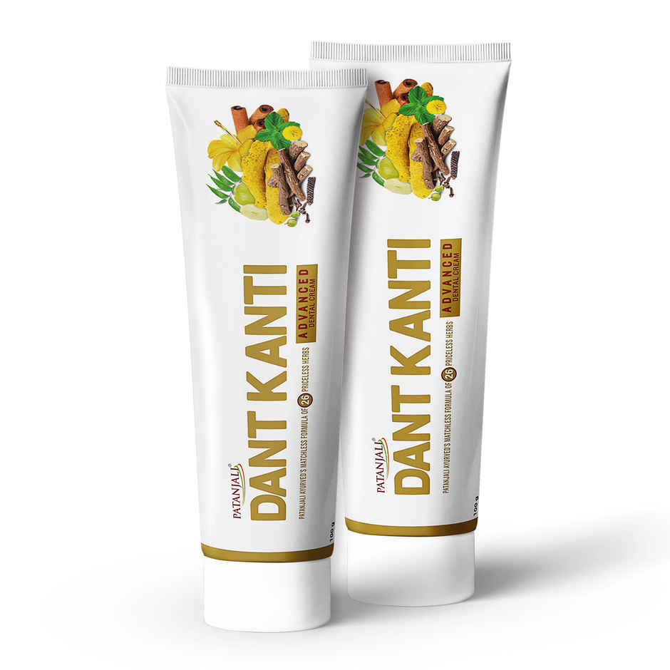 Patanjali Dant Kanti Advance Dental Cream - Herbal Oral Care
