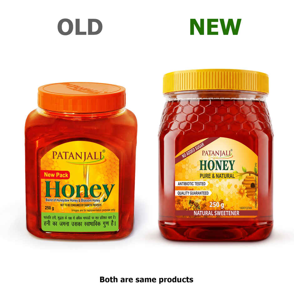 Patanjali Pure Natural Honey- No Added Sugar