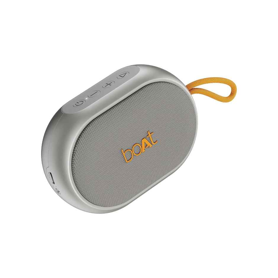 boAt Stone 110 Bluetooth Speaker | 3W | 15 Hours Playtime | Groovy Grey Groovy Grey