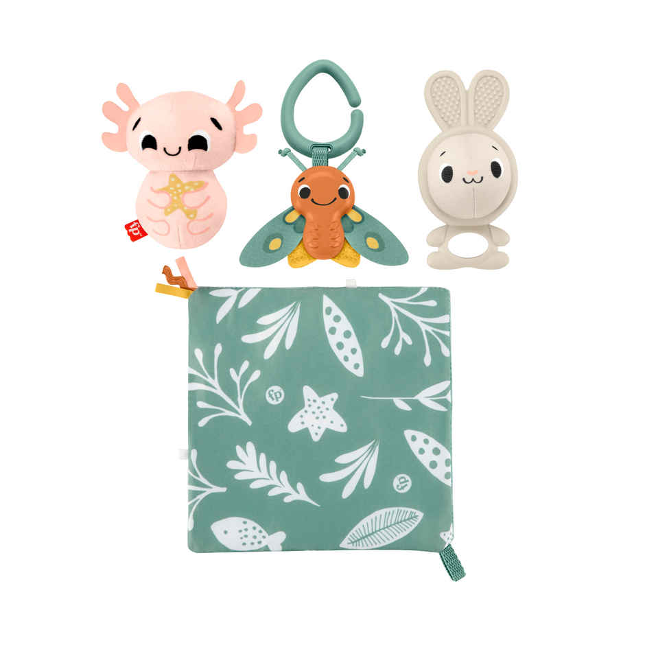 Fisher Price So Many Senses Gift Baby Sensory Toys with Fine Motor Activities