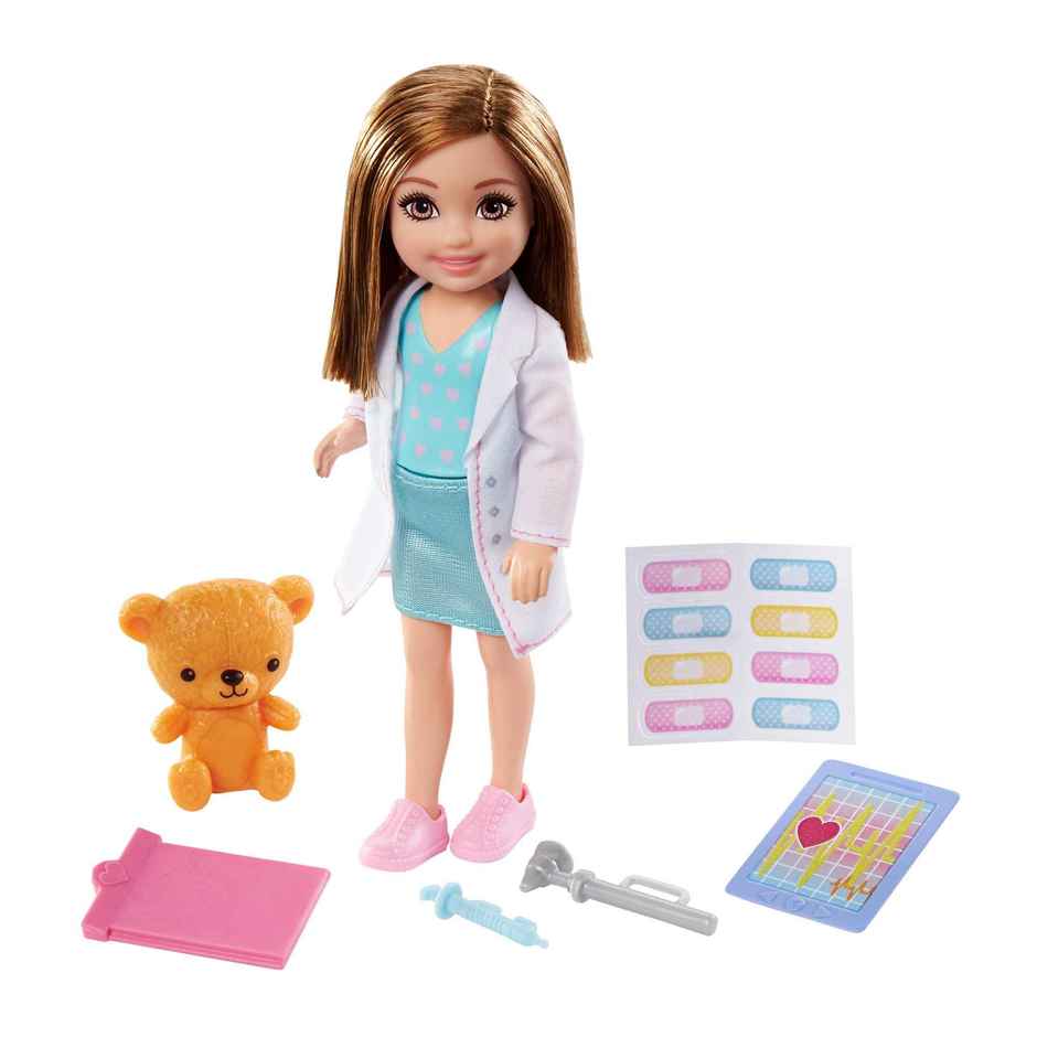 Barbie Chelsea Can Be Playset with Brunette Chelsea Doctor Doll 6 in 15.24 cm Clipboard