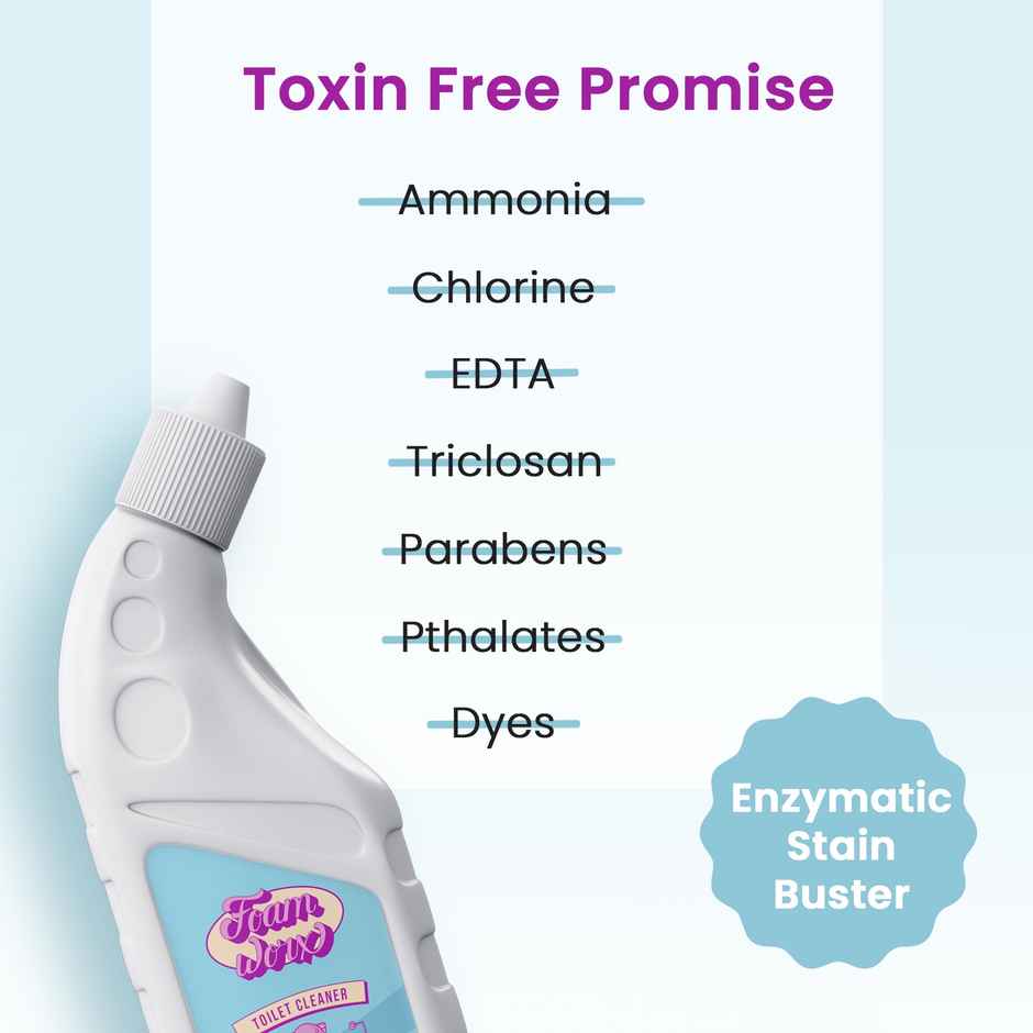 Foamworx Madurai Jasmine Toilet Cleaner