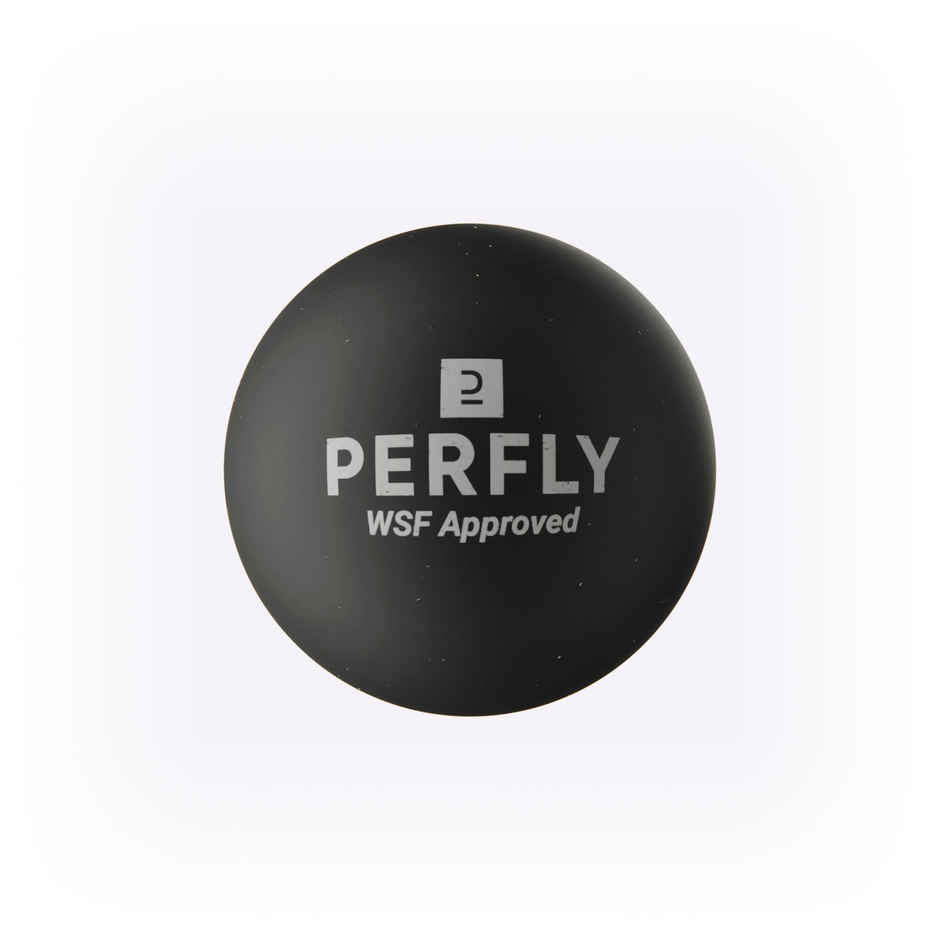 Decathlon Perfly Blue Dot Squash Ball | Black