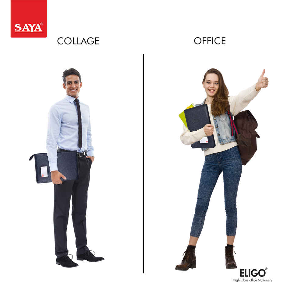 Saya Ring Binder File FS - Premium Office Binder Organizer | Assorted
