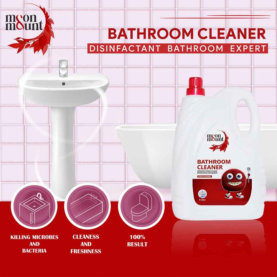 Moon&Mount Disinfectant Bathroom Cleaner Liquid