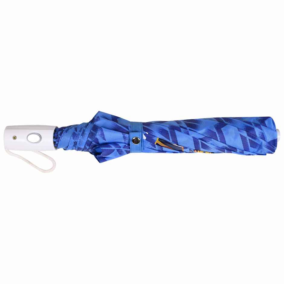 Eume Mumbai Indians Blue 1 Fold Straight Umbrella