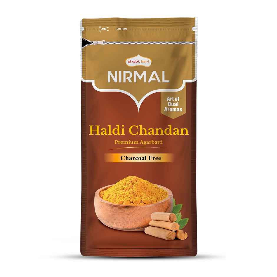 Shubhkart Nirmal Haldi Chandan Premium Agarbatti Zipper Combo