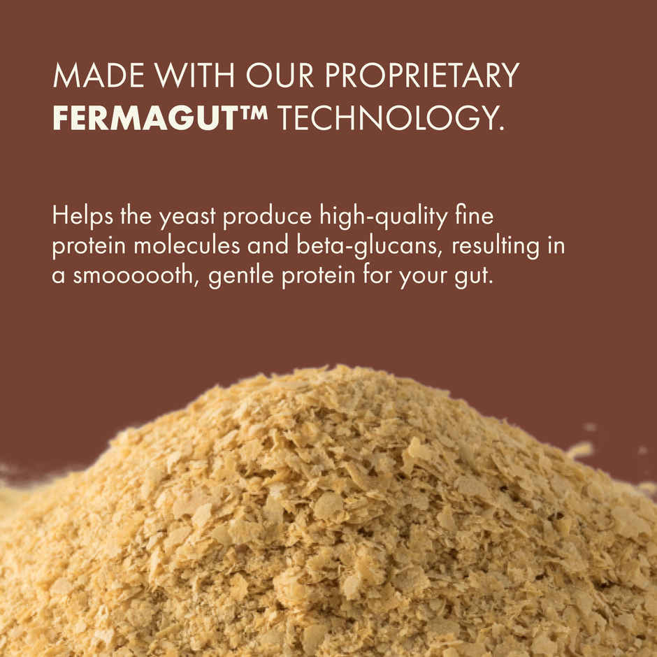 Cosmix No Nonsense Fermented Yeast Protein Pouch | Indonesian Cacao Chocolate | 26 g Protein