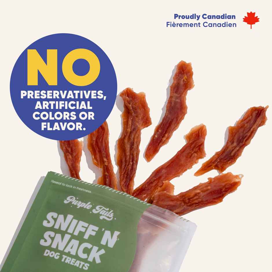 Purple Tails Duck Jerky Dog Treat